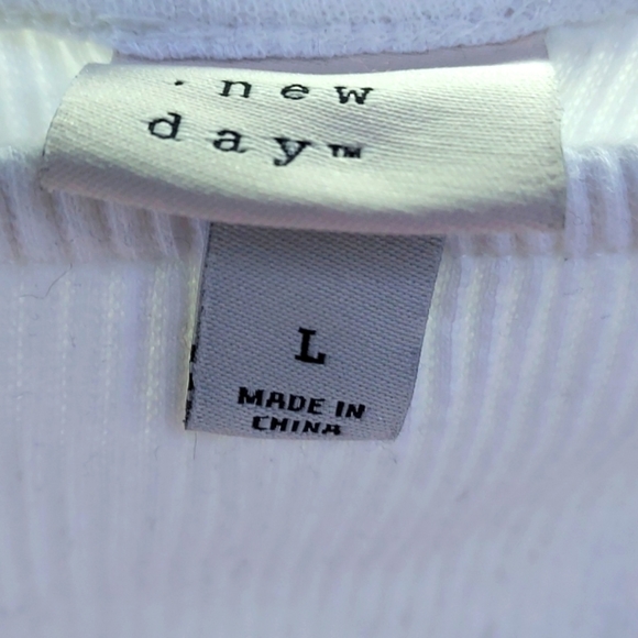 a new day Ribbed Flutter Sleeve Top - Picture 4 of 9